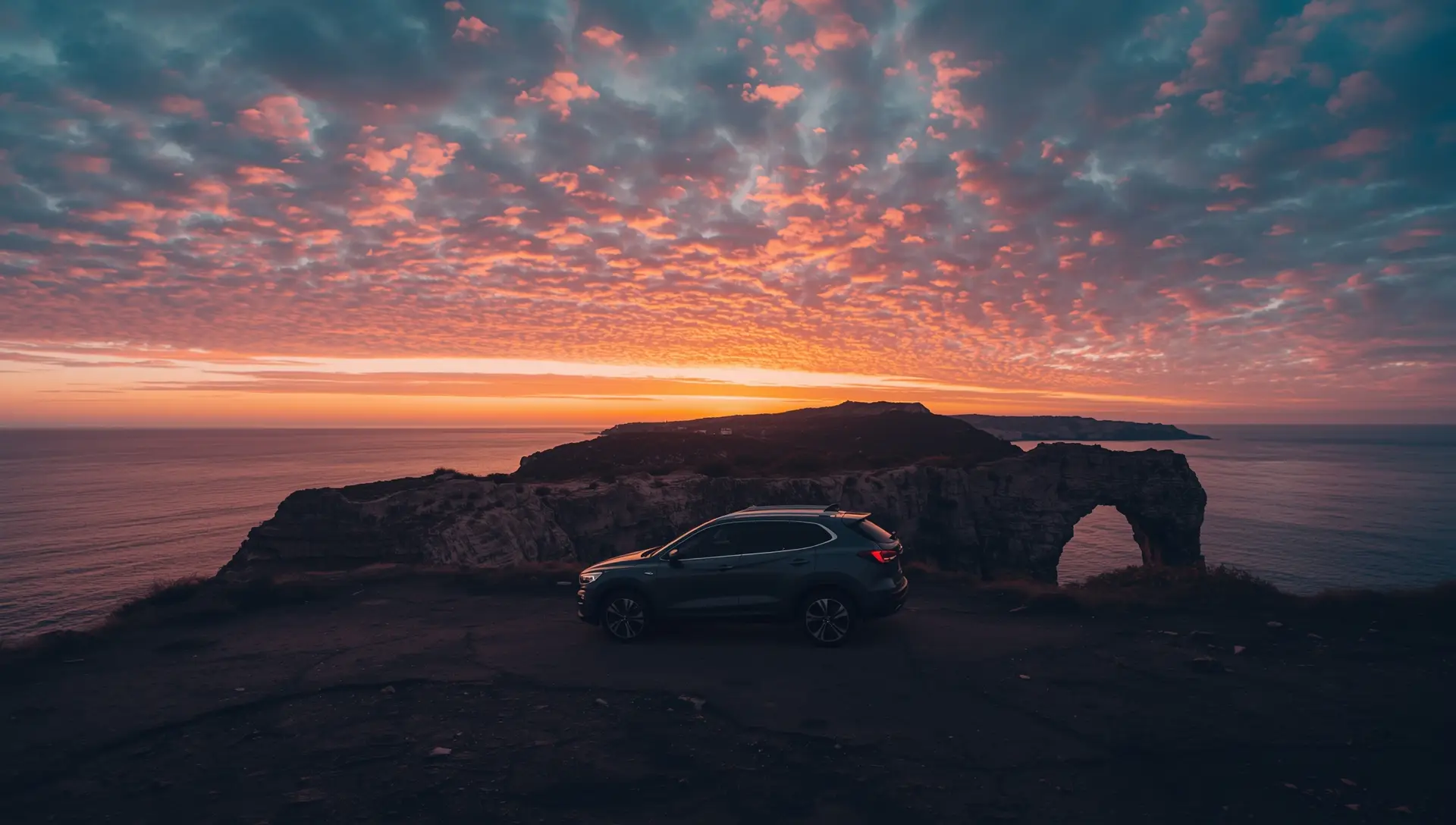 Strada costiera a Malta